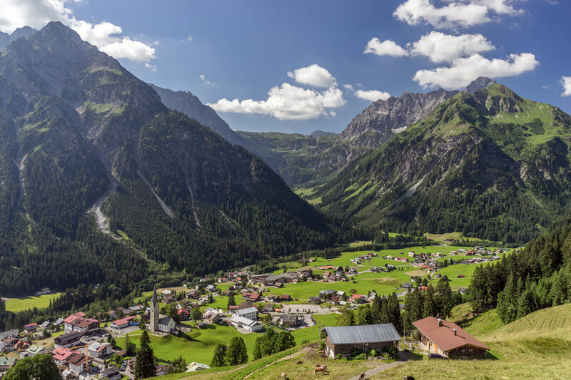 Unternehmenssitz der Alpen Privatbank: Riezlern